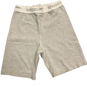 Vintage Speedo Women's Gray Bike Shorts